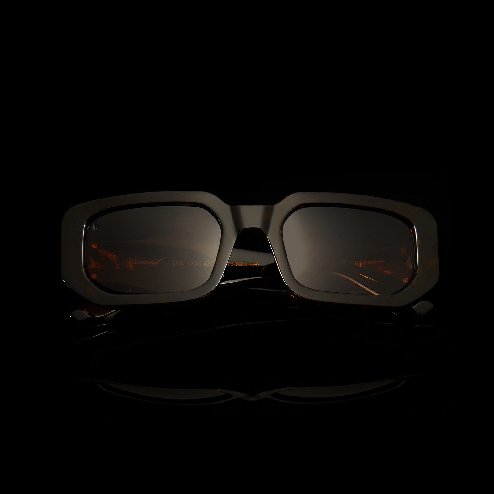 DIAMOND TORTOISE BROWN